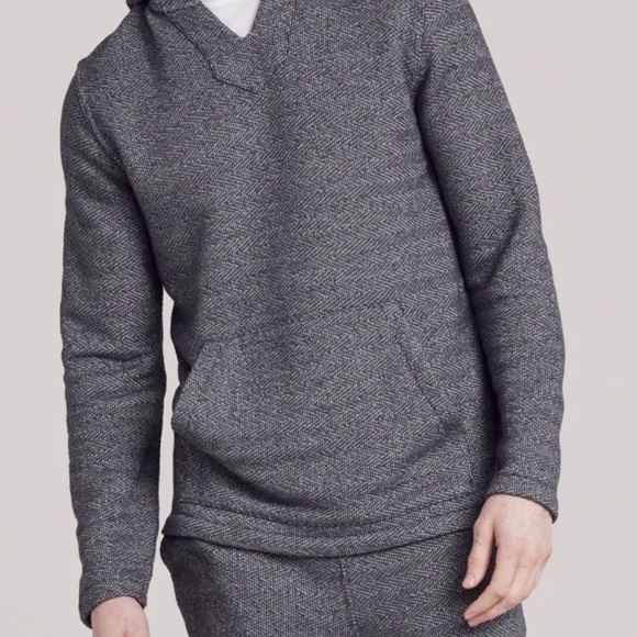 Faherty Whitewater Poncho in Granite size XS - Picture 9 of 12